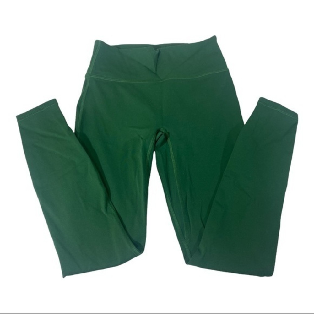 Fabletics motion 365 green high waisted leggings in size small